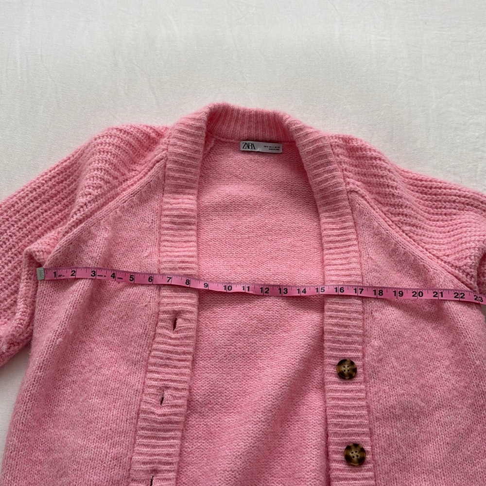 Pink Button-Up Cardigan - Picture 4 of 5